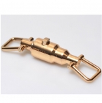 Metallschloss, Gucci-Style Push Lock, 10 cm lang.(BA000340) Farbe 02